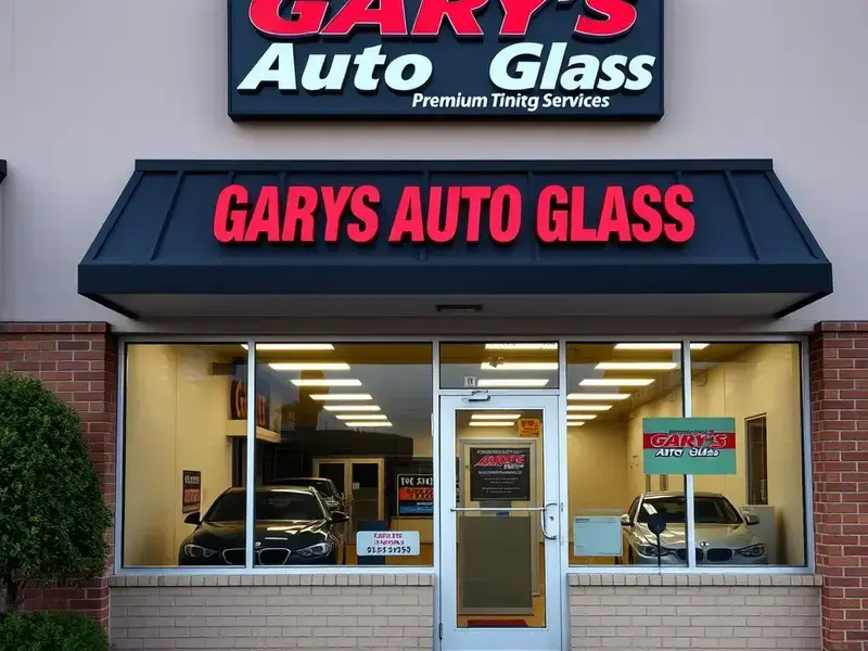 Gilbert tinting shop exterior