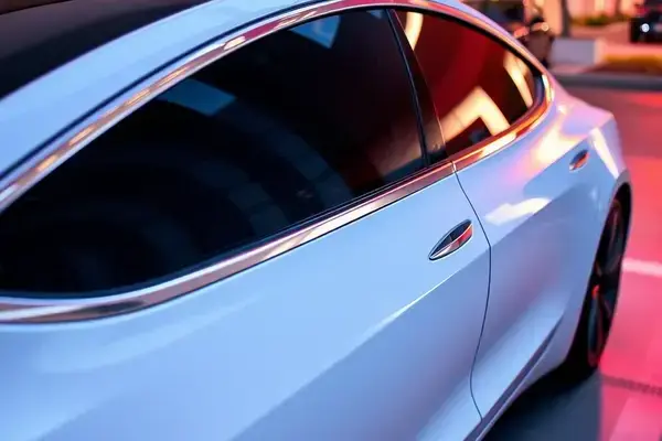 Tesla Model 3 with ceramic IR tint for maximum heat rejection